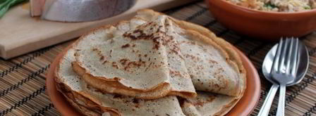 блины гречневые из зеленой гречки. Шаг 10