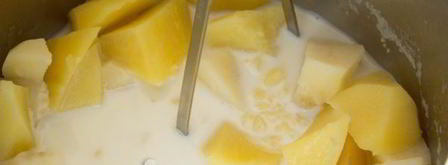 блины из картофельного пюре. Шаг 4