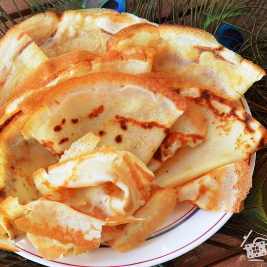 Рецепт блинов карнавал на кокосовом молоке