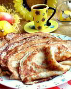 Блины лимонные с маком