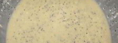 блины маковые с земляничной начинкой. Шаг 2