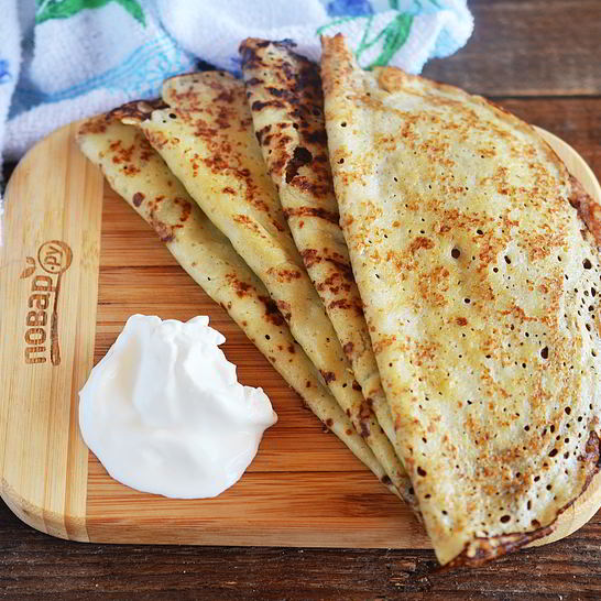 Рецепт блинов манных