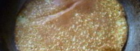 блины на кислом молоке с дрожжами. Шаг 8