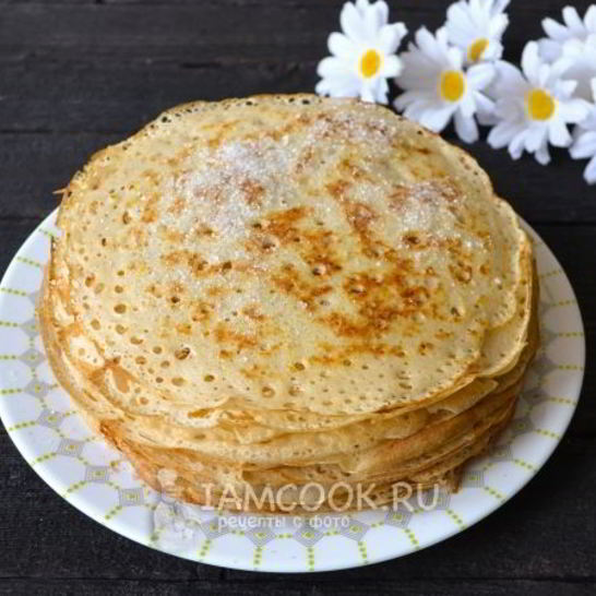 Рецепт блинов на опаре