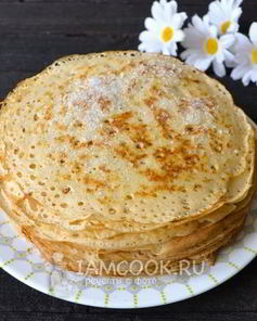 Блины на опаре