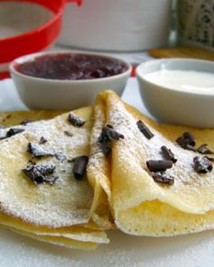 Блины на сухом молоке