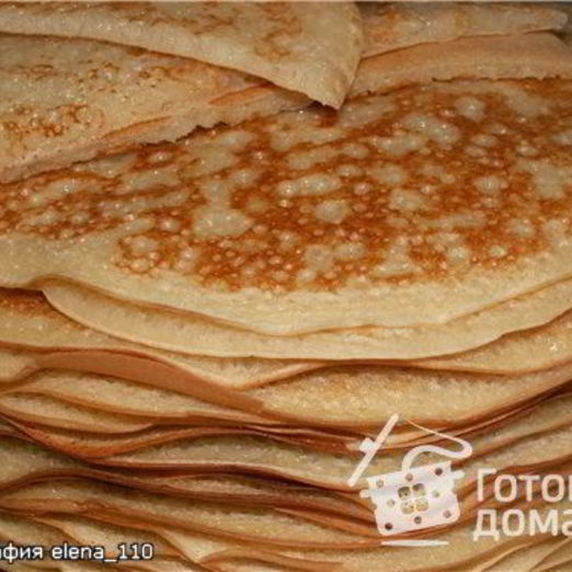 Блины на сыворотке