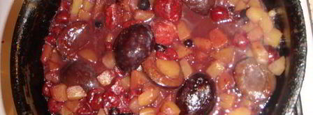 блины с фруктами и ягодами. Шаг 3