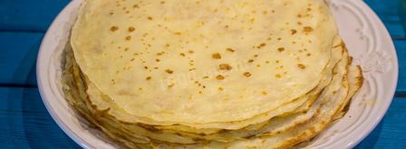 блины с картошкой и грибами на кипятке. Шаг 16