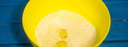 блины с картошкой и грибами на кипятке. Шаг 3