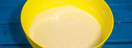 блины с картошкой и грибами на кипятке. Шаг 7