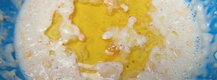 блины с крабовым припеком. Шаг 4