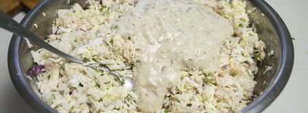 блины с курицей и рисом. Шаг 11