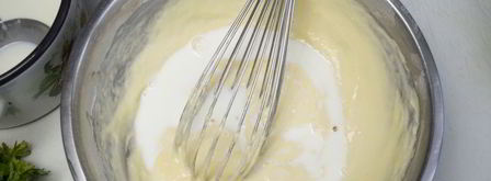 блины с курицей и рисом. Шаг 4