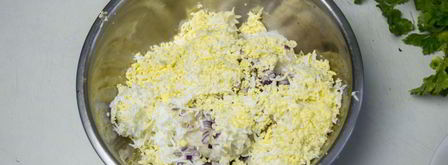 блины с курицей и рисом. Шаг 8