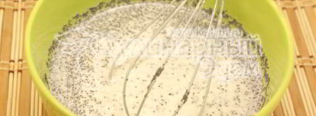 блины с маком. Шаг 3