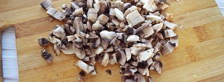 блины с мясом и грибами. Шаг 8