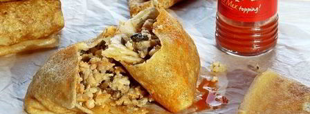 блины с мясом и грибами. Шаг 13