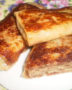 Блины с начинкой из орехов Угадайка