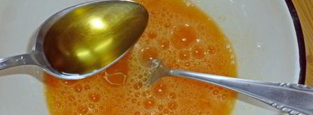 блины с творогом, обжаренные на сливочном масле. Шаг 3