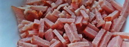 блины с ветчиной, запеченные под сыром. Шаг 5