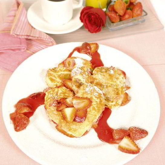 Рецепт блинов-сердечек