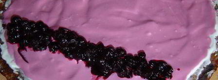 черничные блинчики с творожно-черничной начинкой. Шаг 8