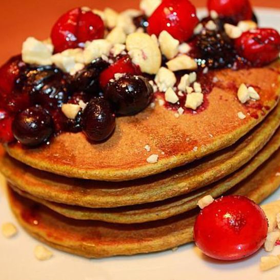 Рецепт диетических банановых панкейков