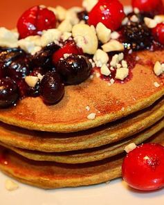 Диетические банановые панкейки