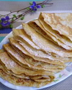 Диетические блинчики без муки