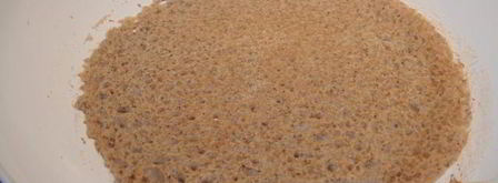 гречневые блины с начинкой из цикория и фарша. Шаг 2