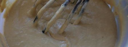 кофейные панкейки с шоколадным соусом. Шаг 3