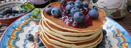 панкейки с голубикой. Шаг 4