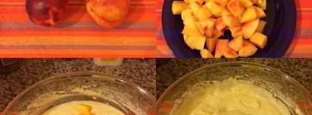 панкейки с нектаринами. Шаг 3