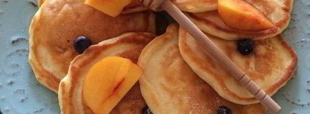 панкейки с нектаринами. Шаг 5