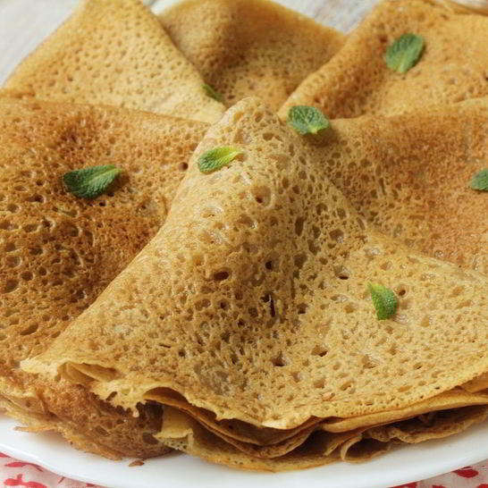 Рецепт постных блинов на минералке