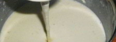 постные блины на минералке. Шаг 2