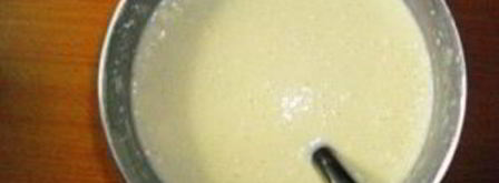 постные блины на минералке. Шаг 3