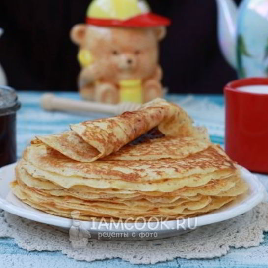 Рецепт пшенных блинов