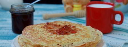 пшенные блины. Шаг 13