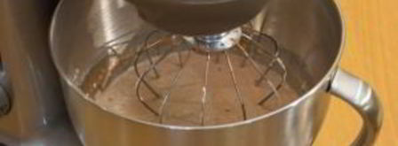 шоколадные блинчики с бананами и орехами. Шаг 5