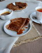 Шоколадные блины с какао