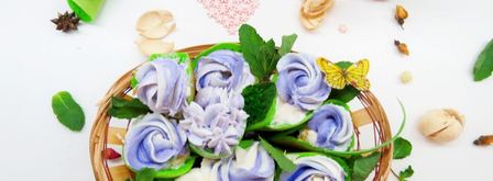 шпинатные блинчики весенний букет. Шаг 17