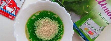 шпинатные блинчики весенний букет. Шаг 6