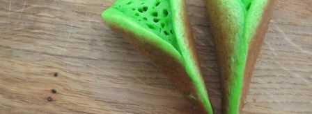 шпинатные блинчики весенний букет. Шаг 10