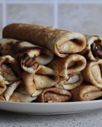 Сытные блинчики с начинкой