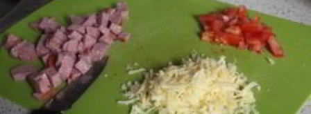 сытные блинчики с начинкой. Шаг 5