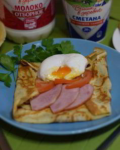 Сытные блины