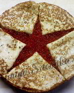 Тонкие блинчики с дырочками