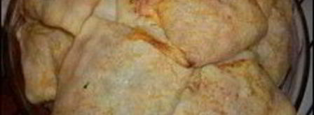 тонкие блины с начинкой и соусом из свежих томатов. Шаг 12